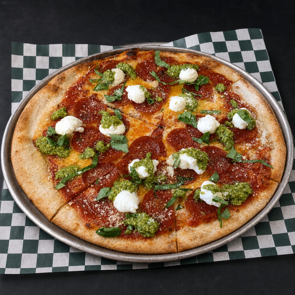Pesto Ricotta Pep.