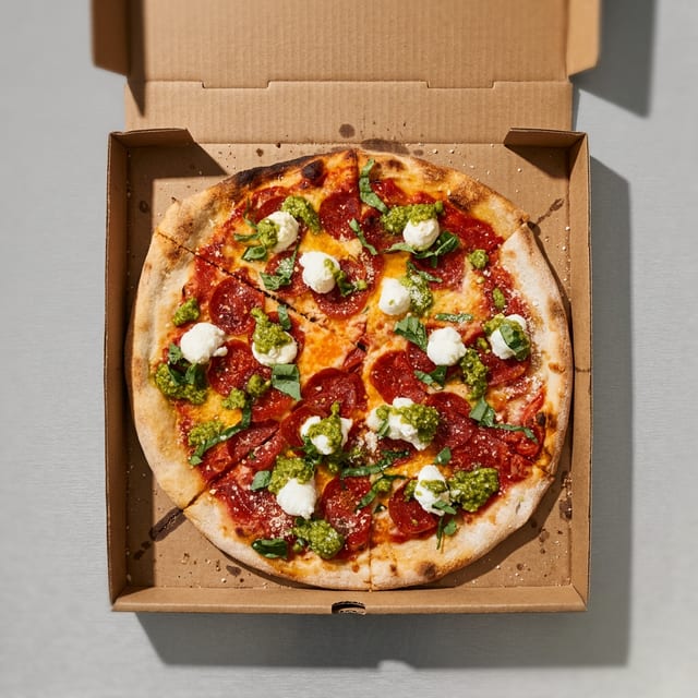 Pesto Ricotta Pep.
